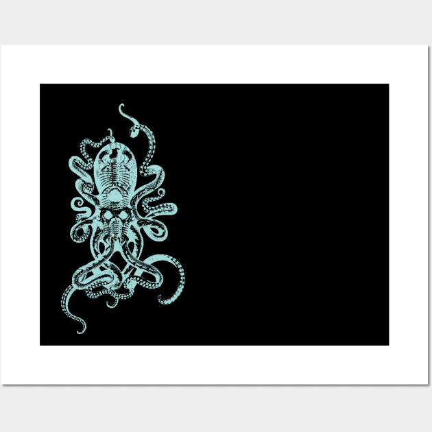 Kraken Autopsy Wall Art by MindsparkCreative